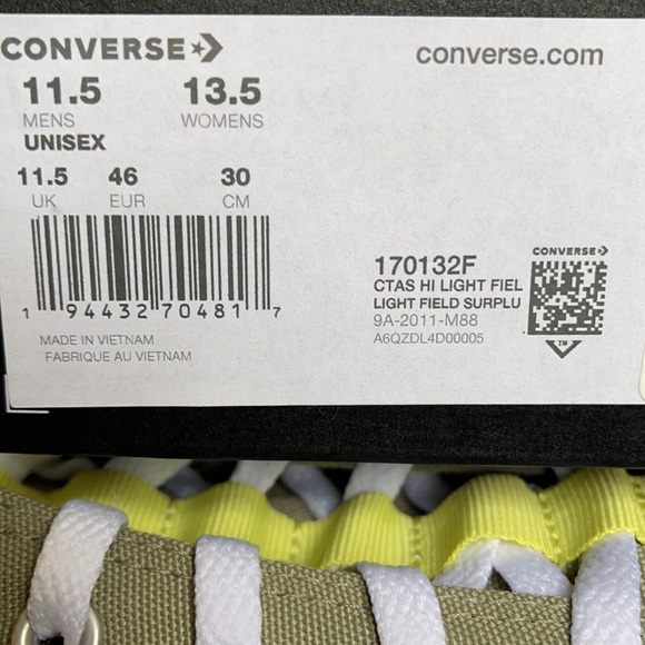 Converse Ctas Hi Light Field Surplus MEN`S - Picture 16 of 16